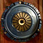 Kevlar clutch came with the blue TU plate