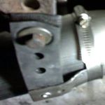 Anti-sway strap clamp